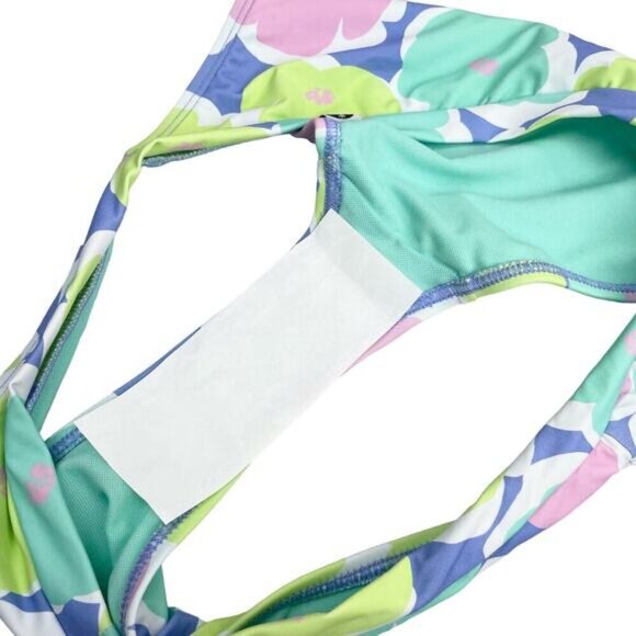 NWT EIDON Mellow Meadows V Low Rider Swim Bottom Sz Medium Floral Motif - Picture 6 of 8